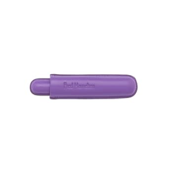 Tweezercase leather - violet