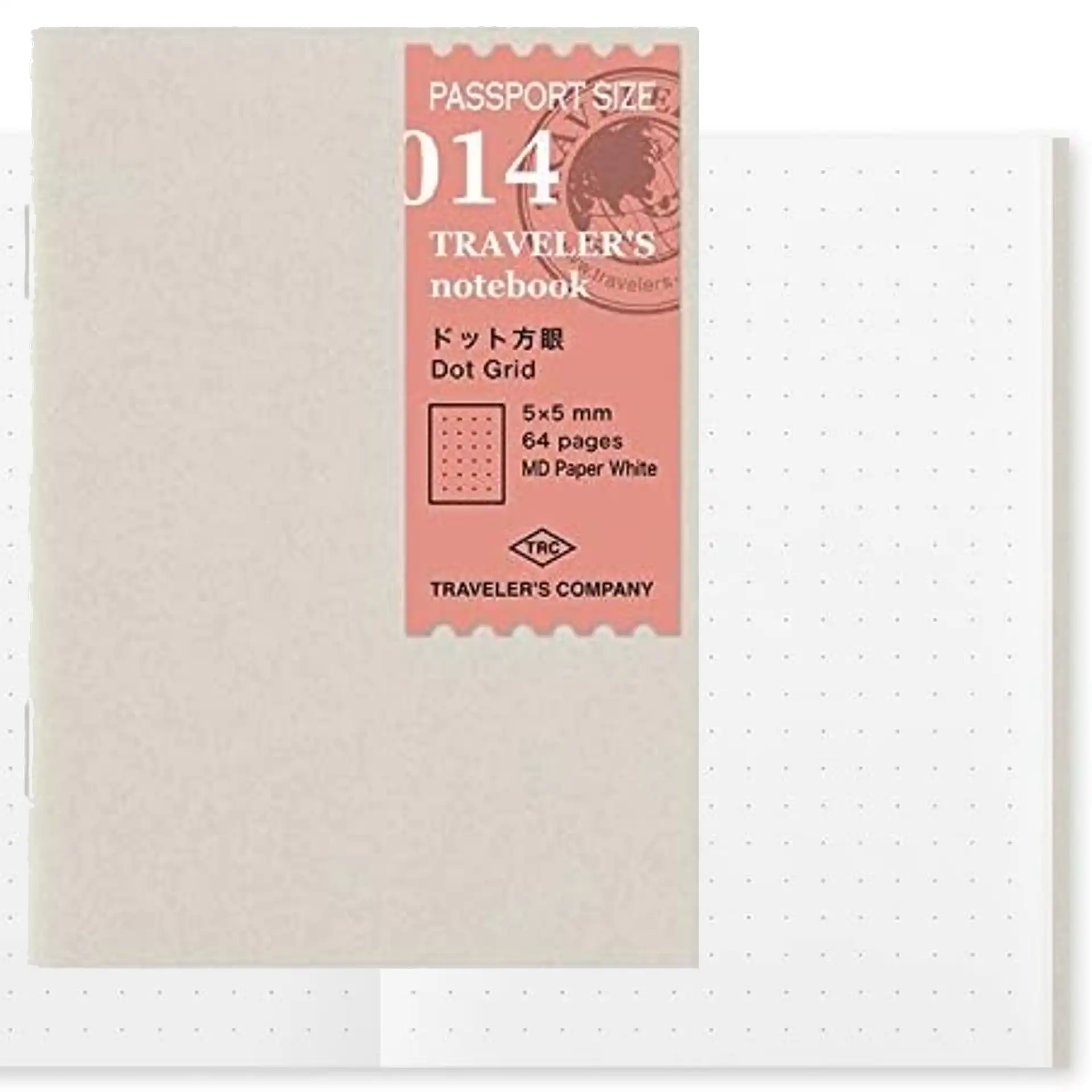 Traveler's Notebook Refill Dot Grid PASSPORT SIZE