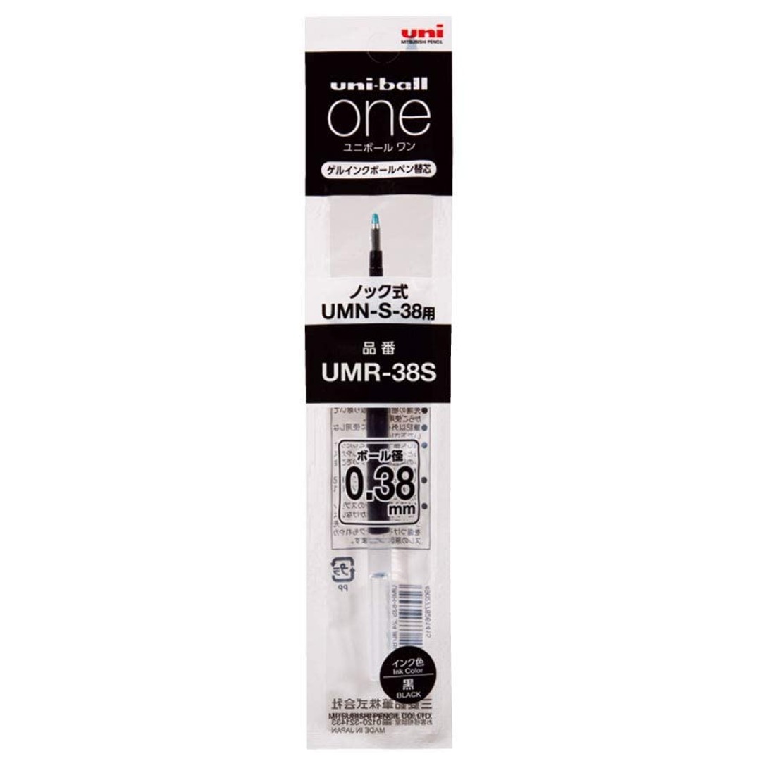(RECARGA) Bolígrafo ONE 0.38 NEGRO