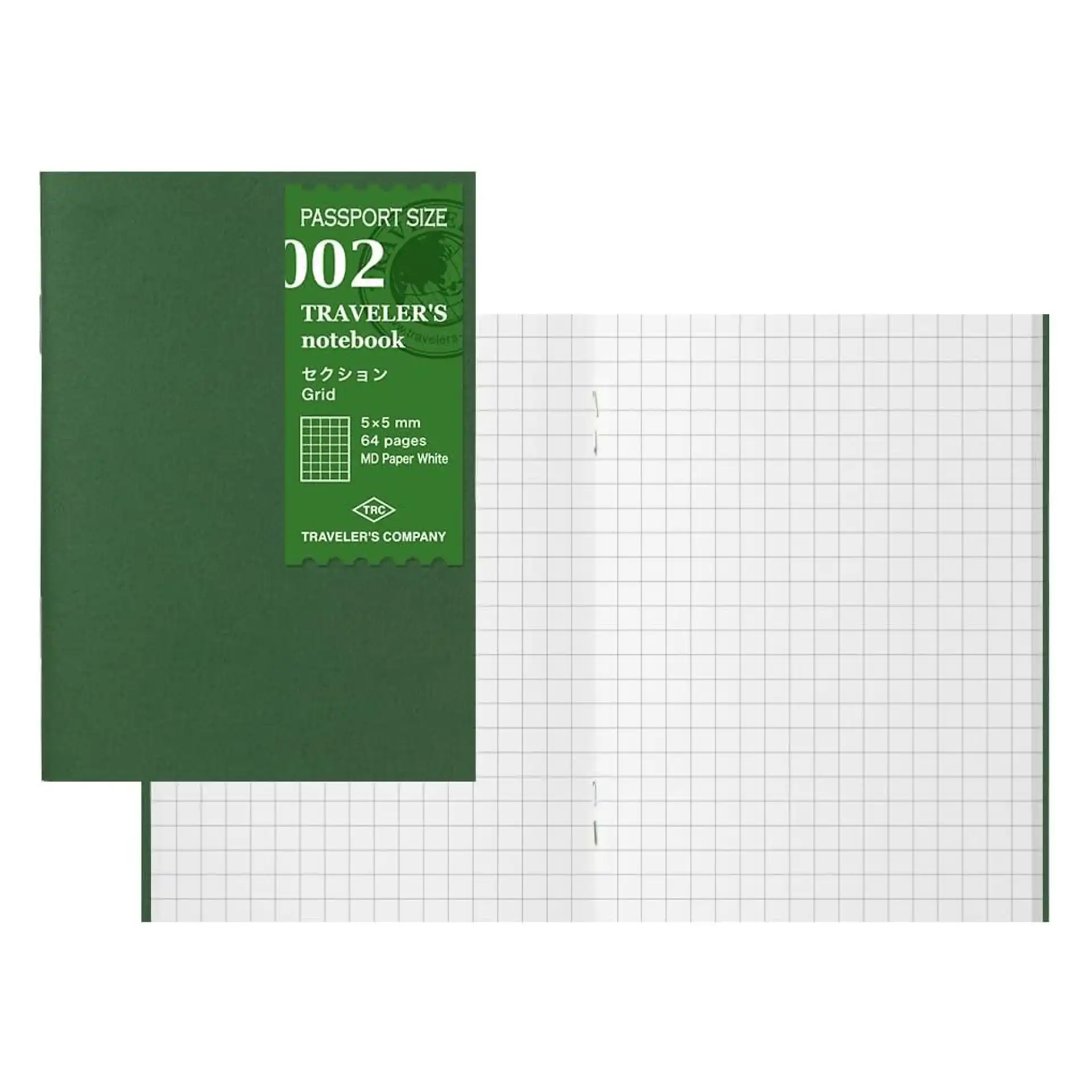 Traveler's Notebook Refill Cuadriculado PASSPORT SIZE