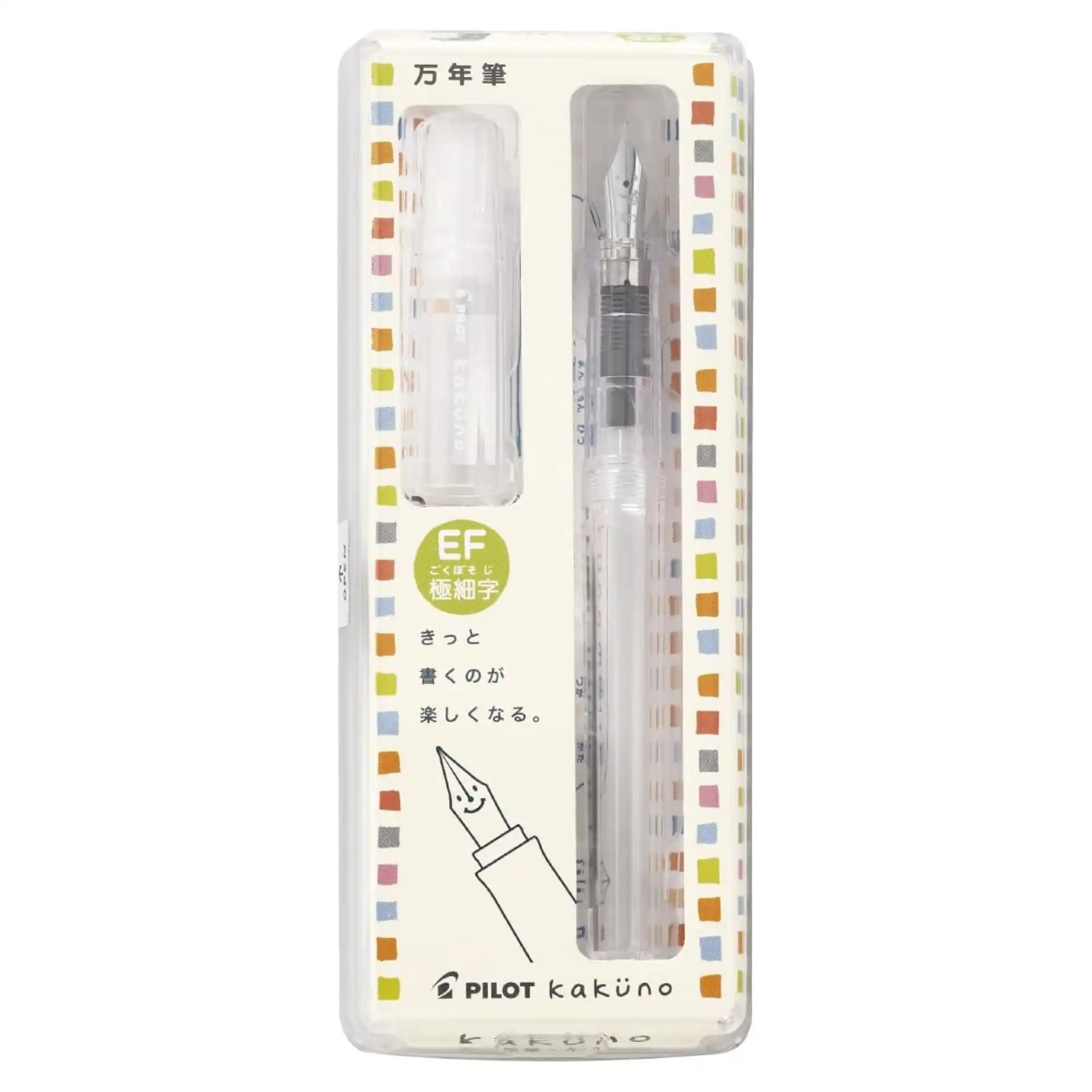 Pluma Fuente KAKUNO EF Clear - imagen 2