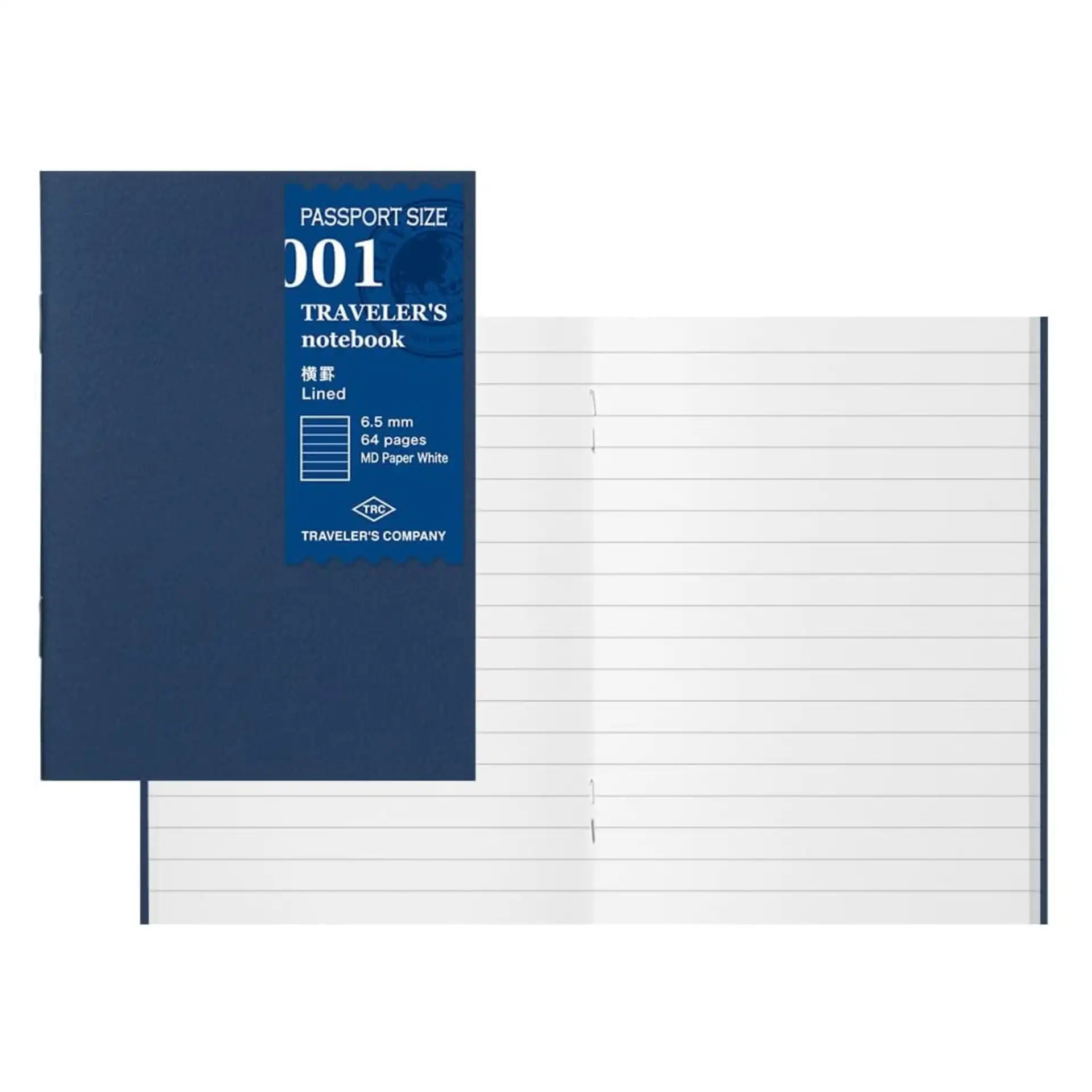 Traveler's Notebook Refill Rayado PASSPORT SIZE