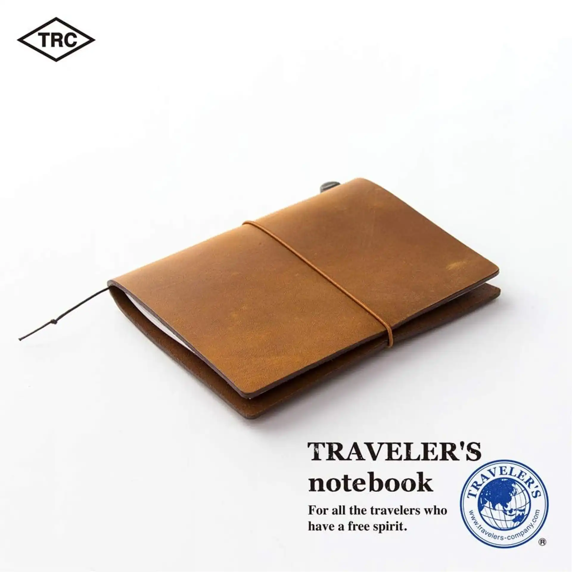 Set Traveler's Company Cuero PASSPORT SIZE Camel