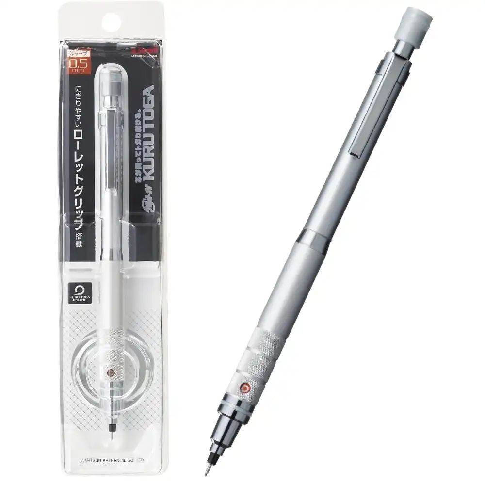 Portaminas Mitsubishi Kuru Toga Roulette 0.5 (SILVER)