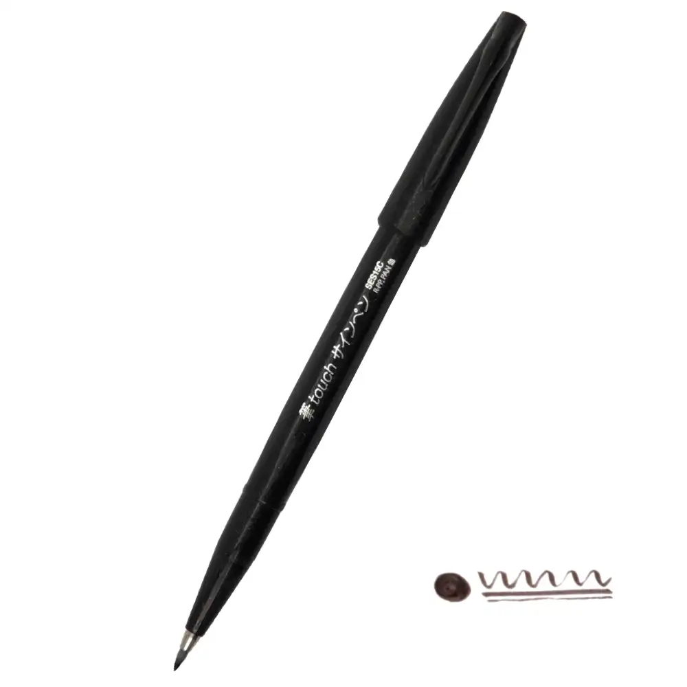 Sign Pen BRUSH Negro (2.0 mm)