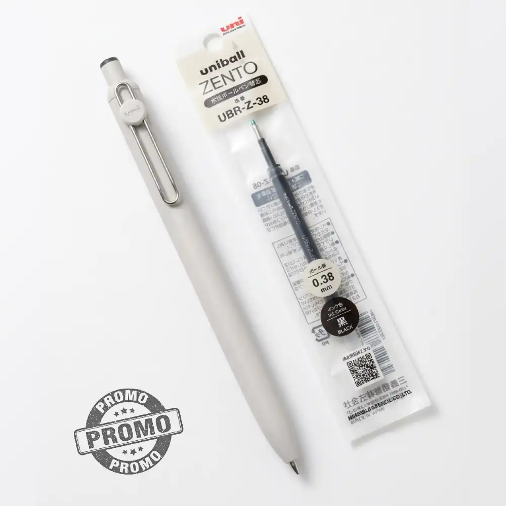 Zento 0.38 NEGRO + Recarga