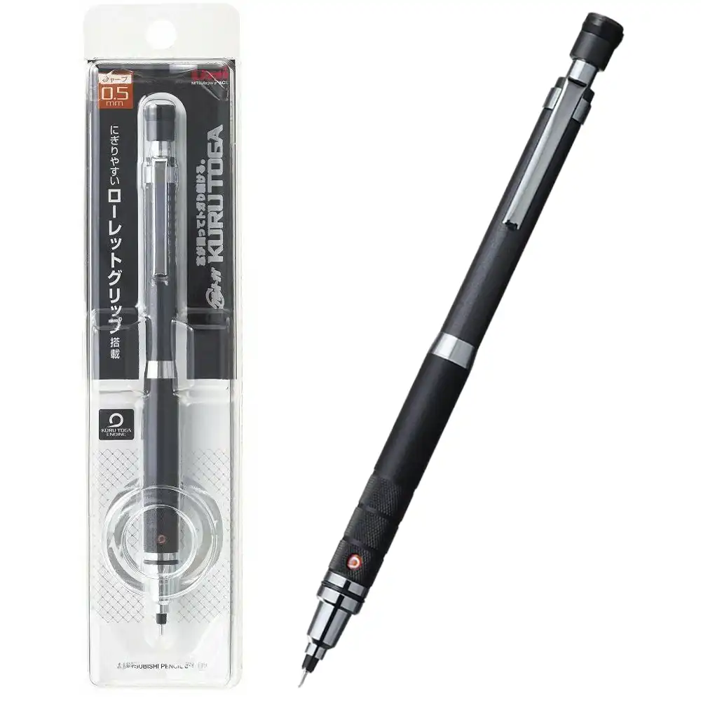 Portaminas Mitsubishi Kuru Toga Roulette 0.5 (GUN METALLIC)