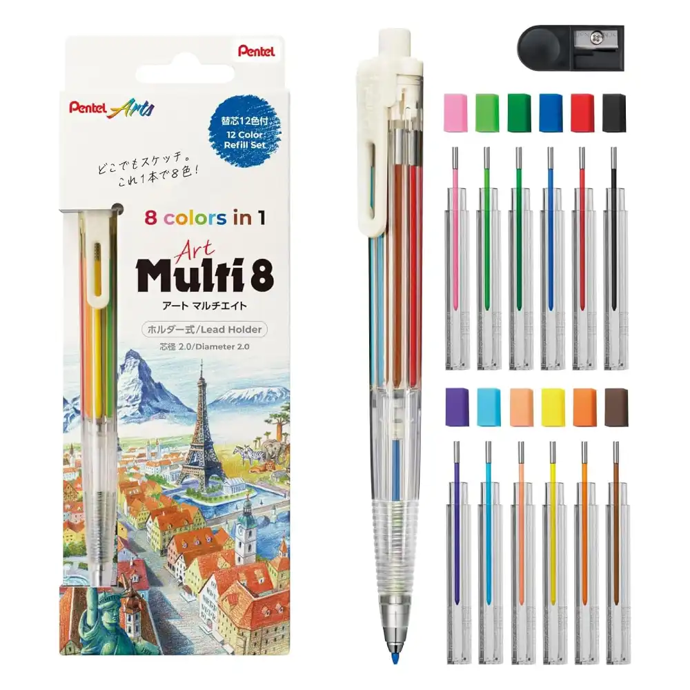 Art Multi 8 (Set con recargas y tajador)