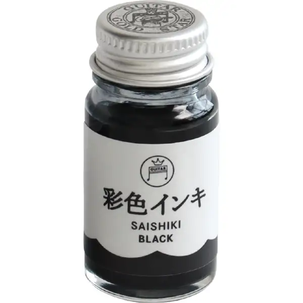 Botella de Tinta GUITAR Saishiki BLACK