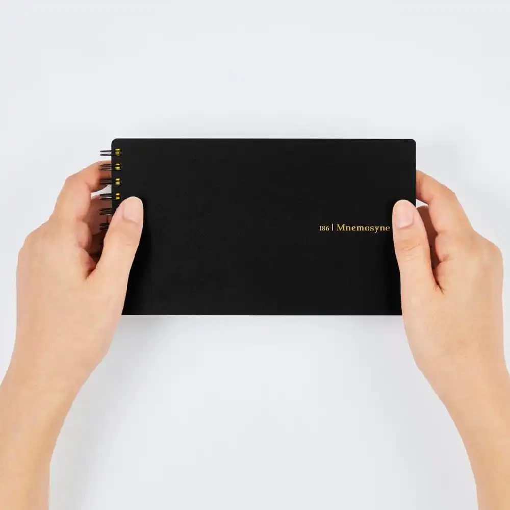 Notebook Mnemosyne Horizontal BLACK (GRID 80H) - imagen 2
