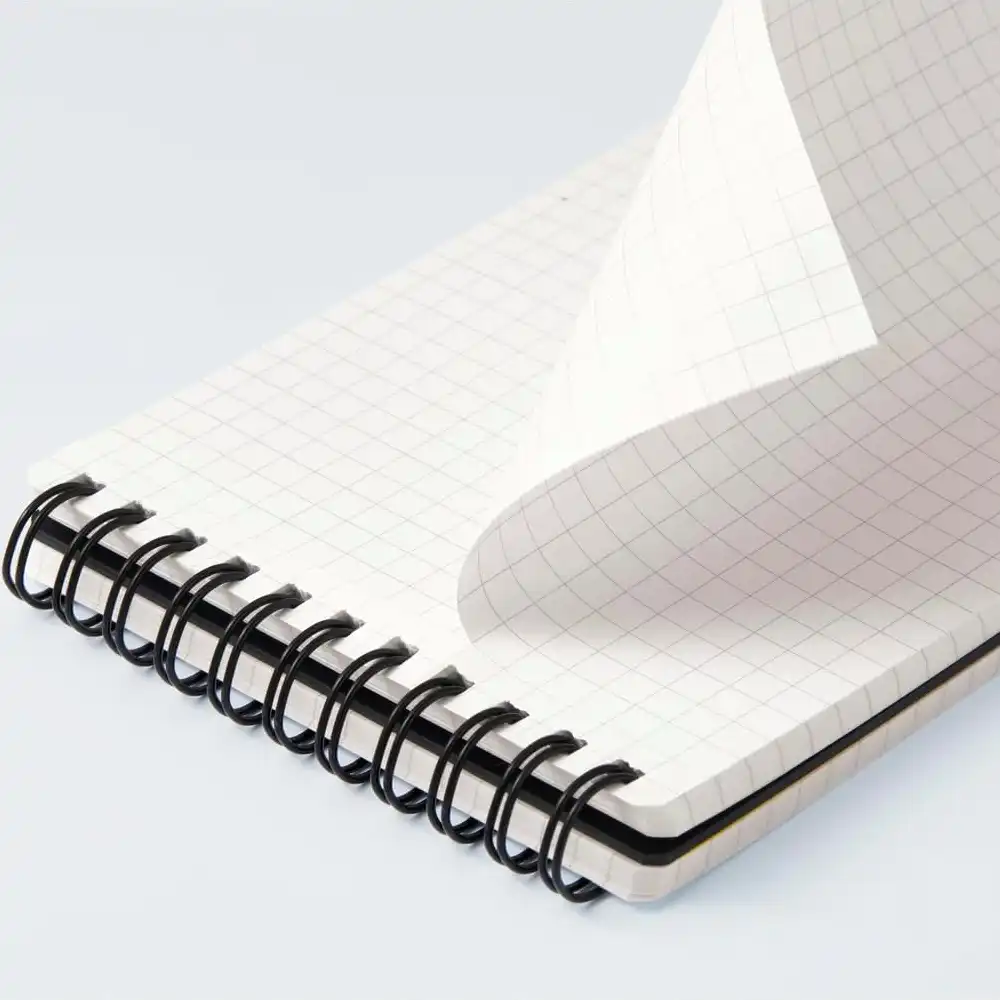 Notebook Mnemosyne Horizontal BLACK (GRID 80H) - imagen 3