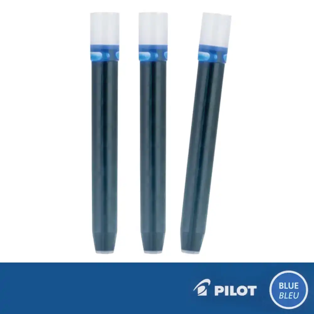 (RECARGA) Cartuchos de Tinta Pilot AZUL (x 3)
