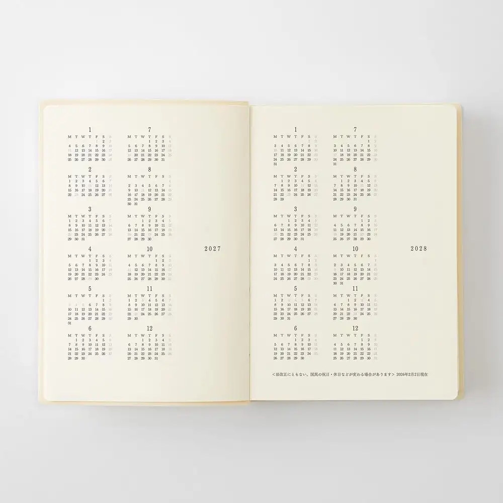 Planner 2027 MD Notebook 1 Day 1 Page - A6 - imagen 5