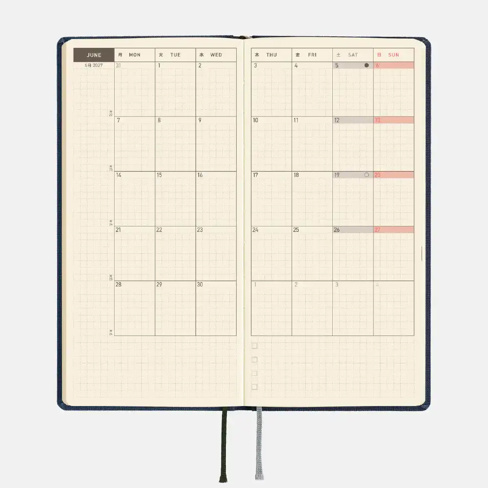 Hobonichi Techo 2027 Weeks Frederick Poet (Inglés) - imagen 3