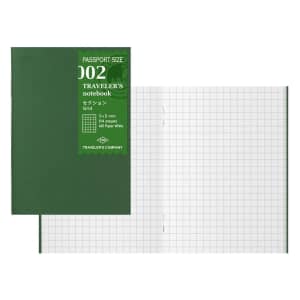 Traveler's Notebook Refill Cuadriculado PASSPORT SIZE