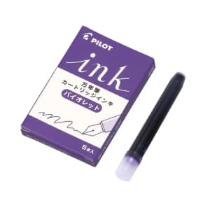 (RECARGA) Cartuchos de Tinta Pilot MORADO (x 5)