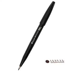 Sign Pen BRUSH Negro (2.0 mm)