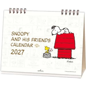 Calendario 2027 Snoopy (Hallmark JP)