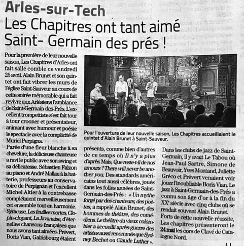 Les Chapitres ont tant aimé Saint-Germain des prés !