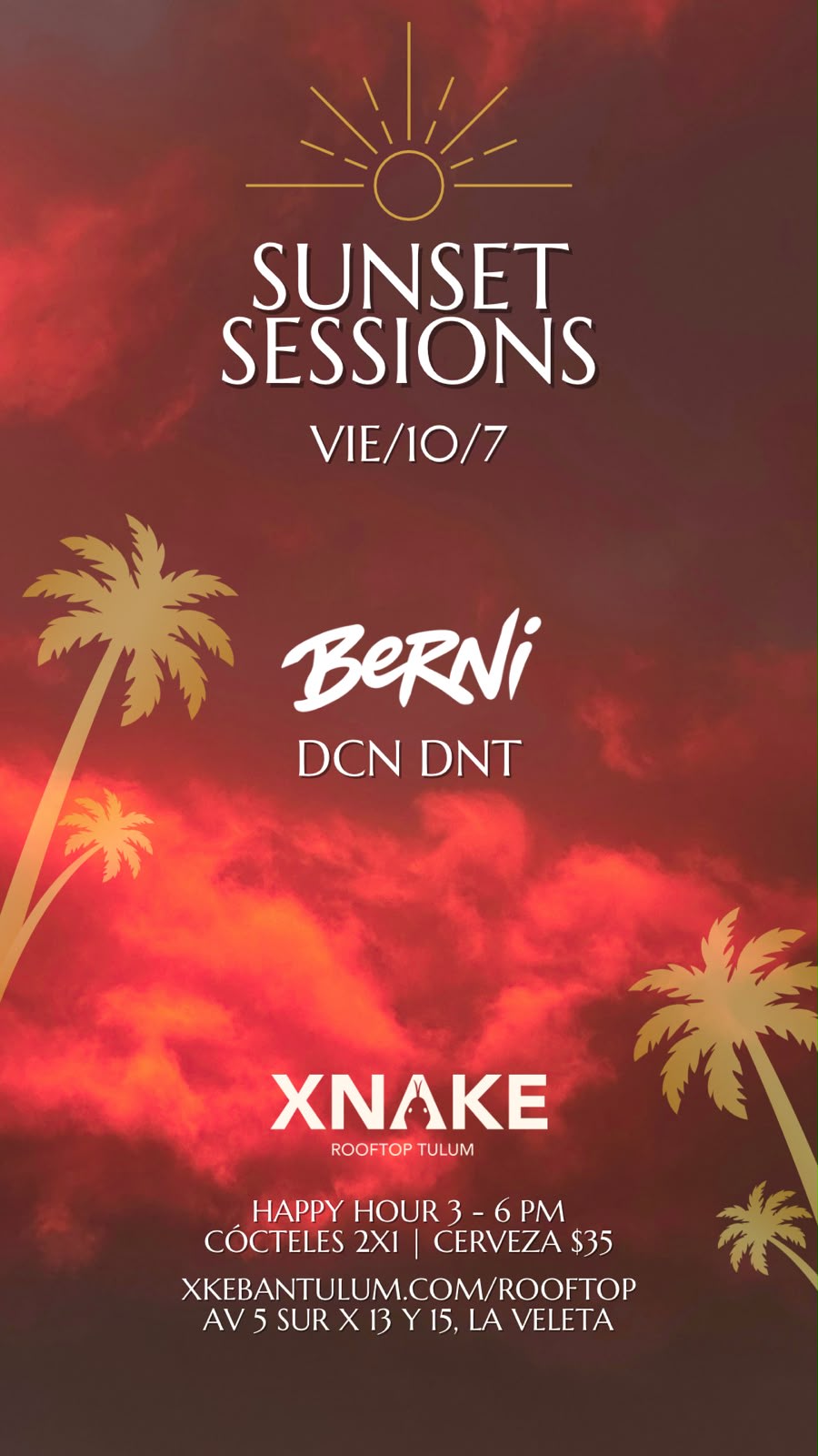 Evento actual Xnäke Rooftop