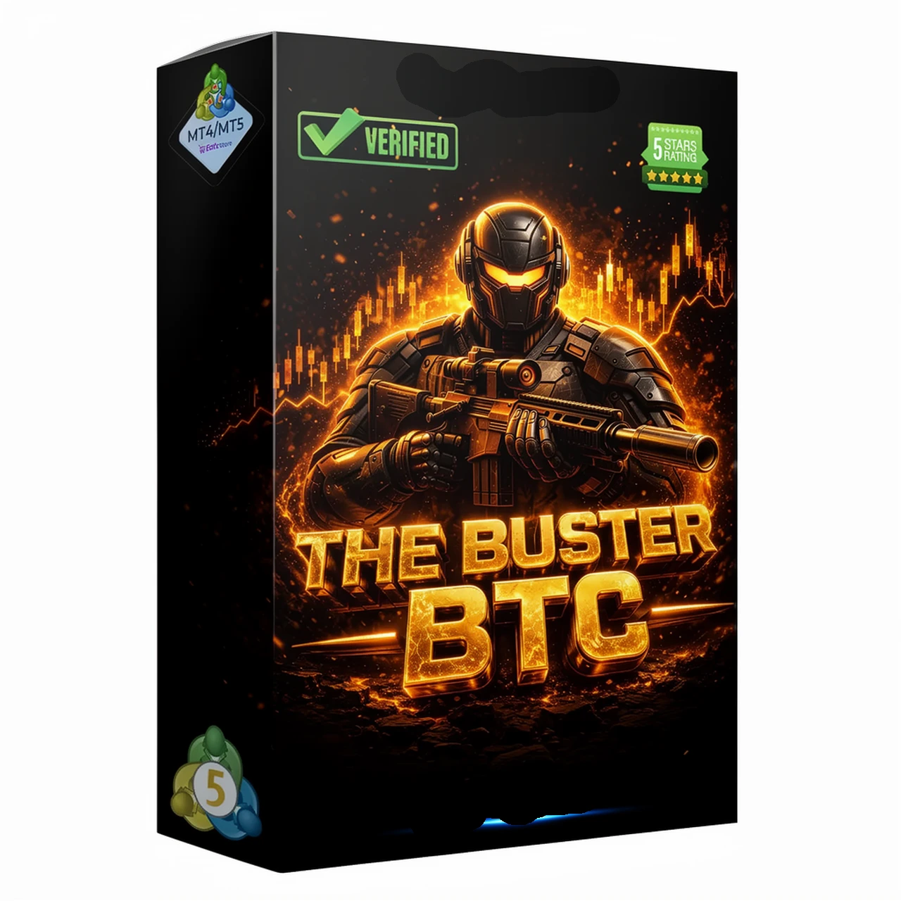 The Buster BTC Single Entry MT5 v1.23 EA + SetFiles (Unlimited)