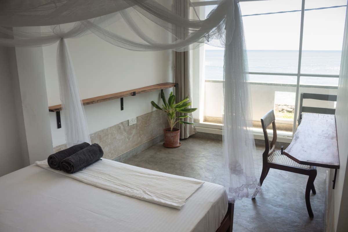 Room 01 Ocean Suite bed