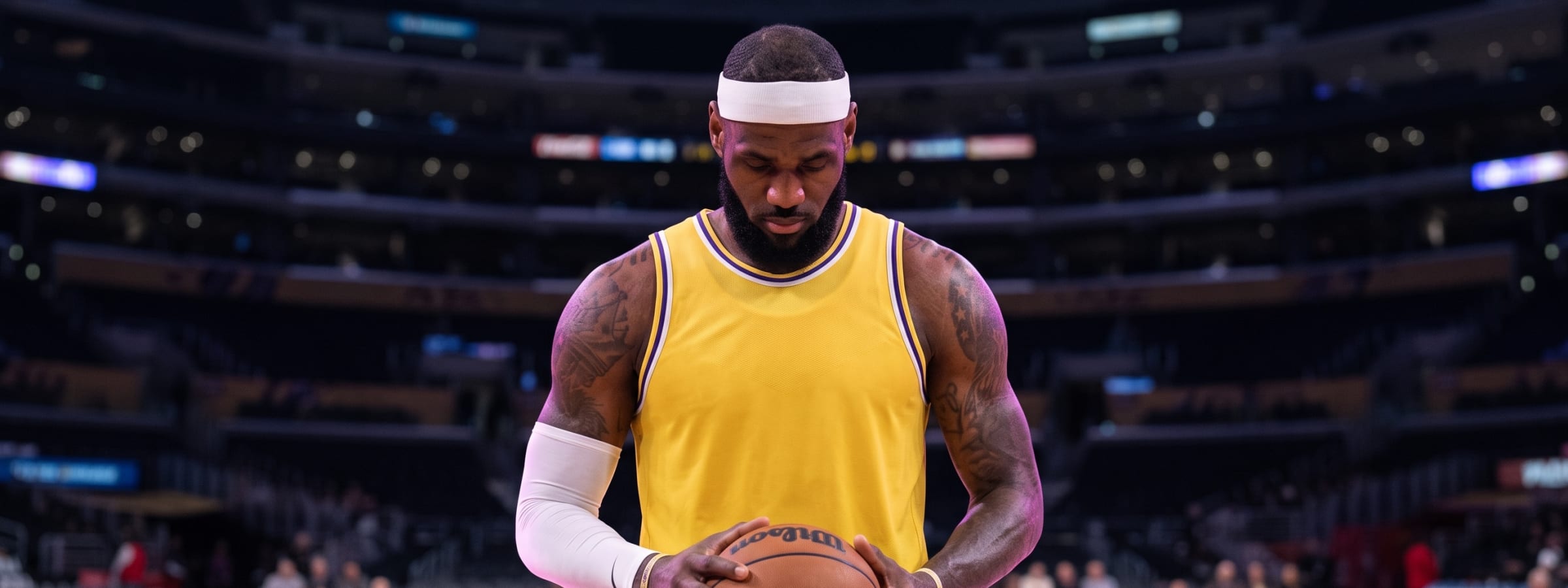 AI-generated editorial illustration for the Get Mentors briefing “LeBron called turnovers his 'kryptonite.' What's yours?”