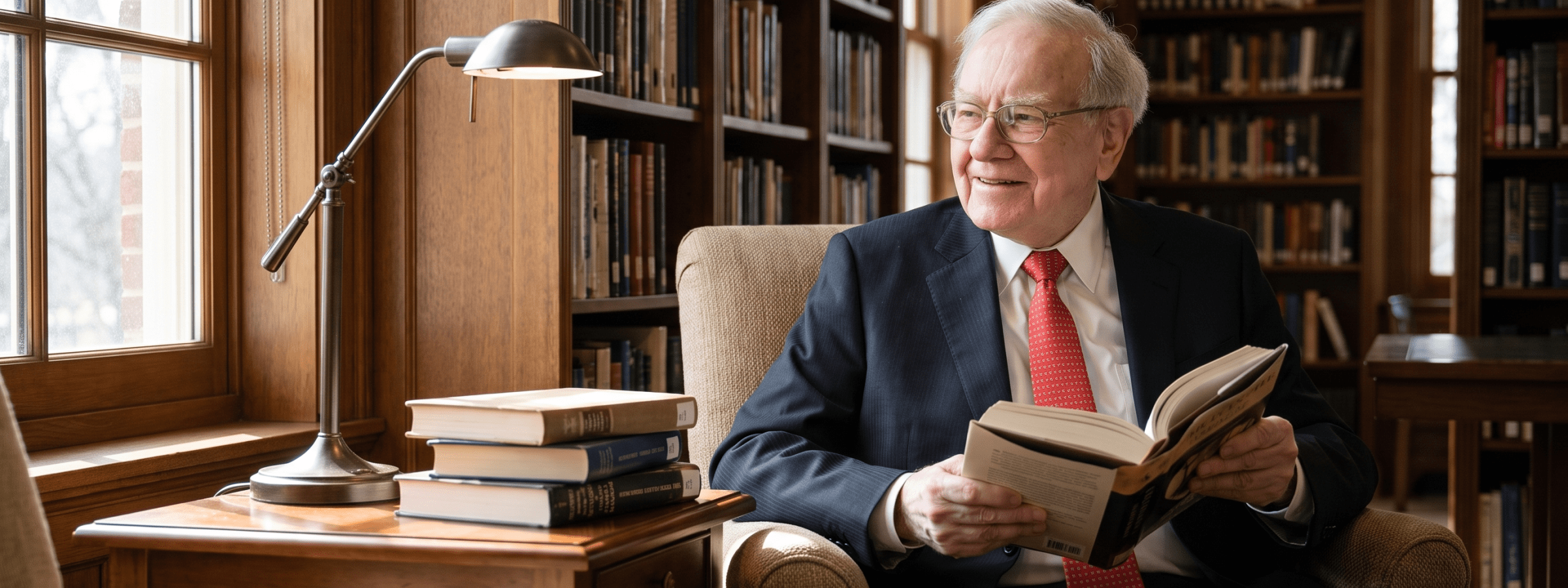 Cover image for "The One Habit Warren Buffett Attributes Most to His Success: Continuous Learning" - Get Mentors Blog