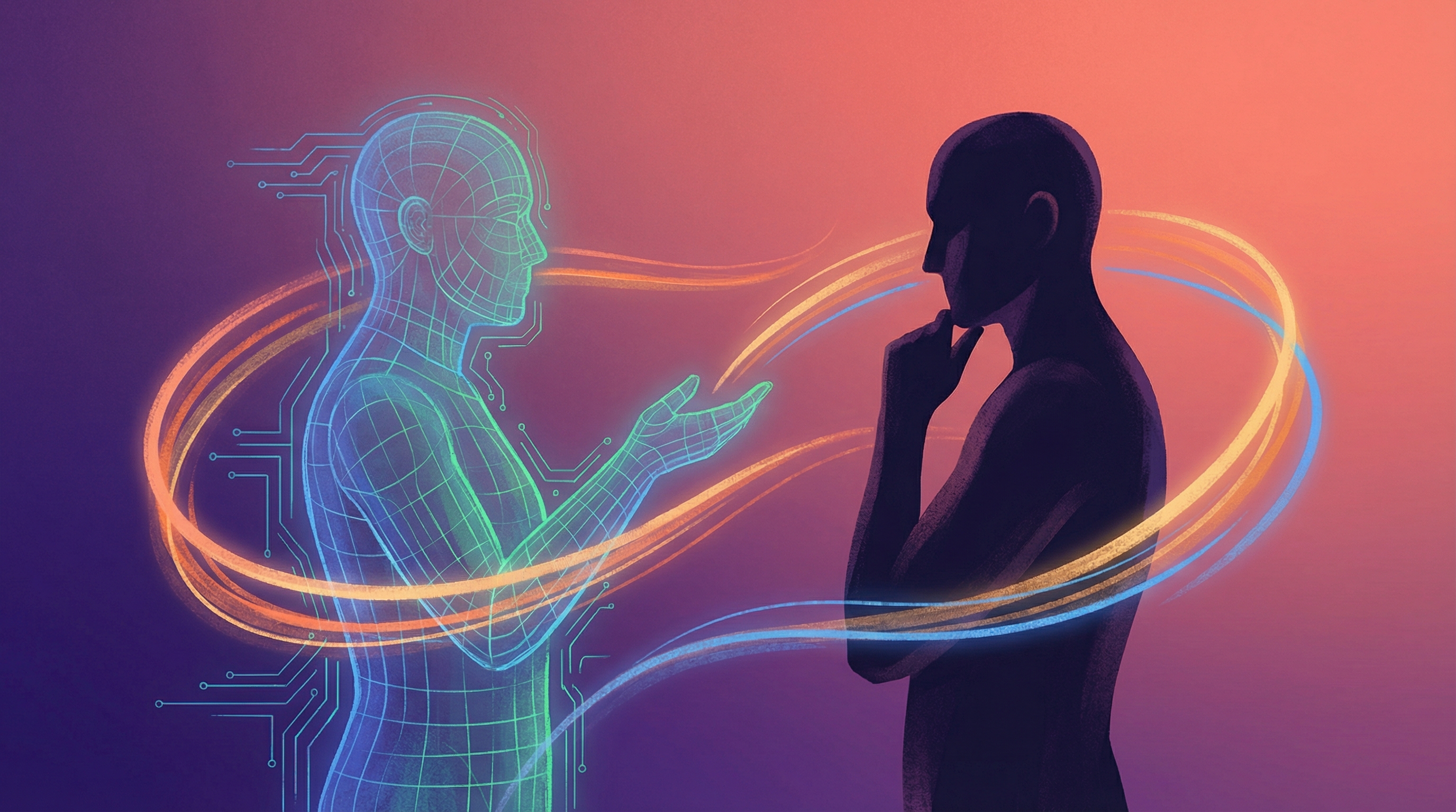 Cover image for "AI Mentor App vs. Human Mentor: Here's When to Use Each" - Get Mentors Blog