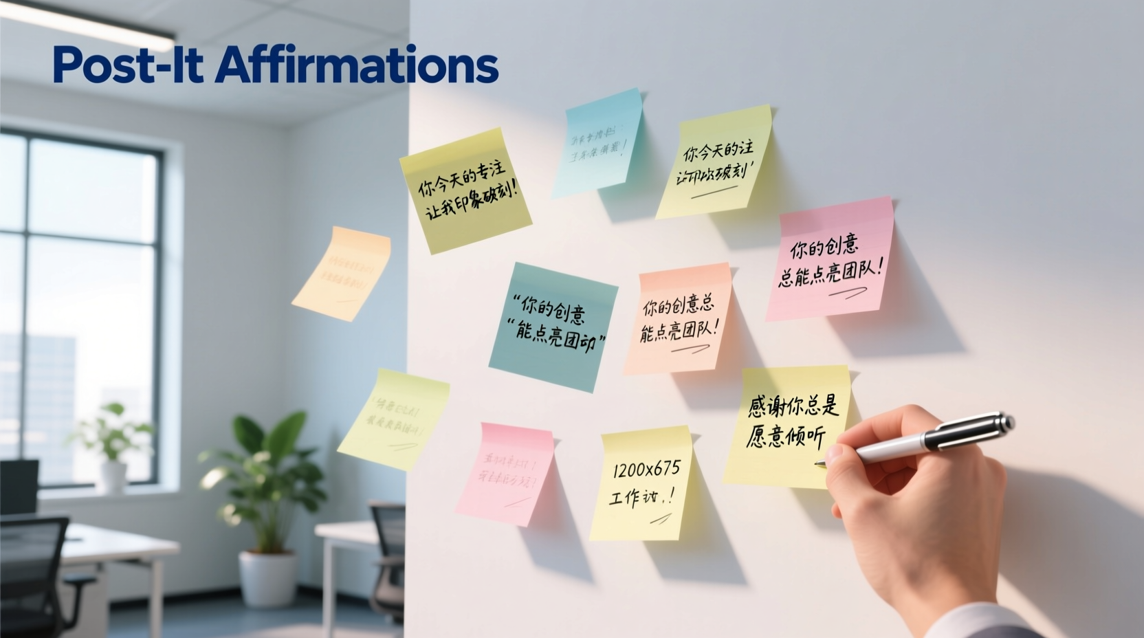 Post-It Affirmations