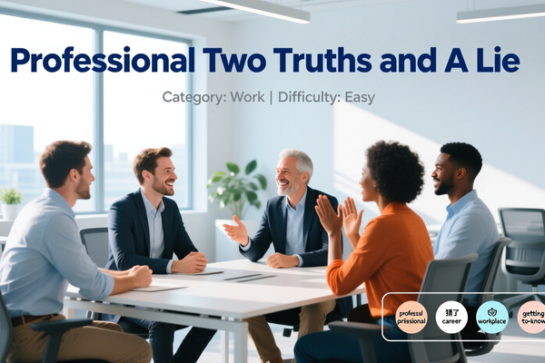 Professional Two Truths and a Lie