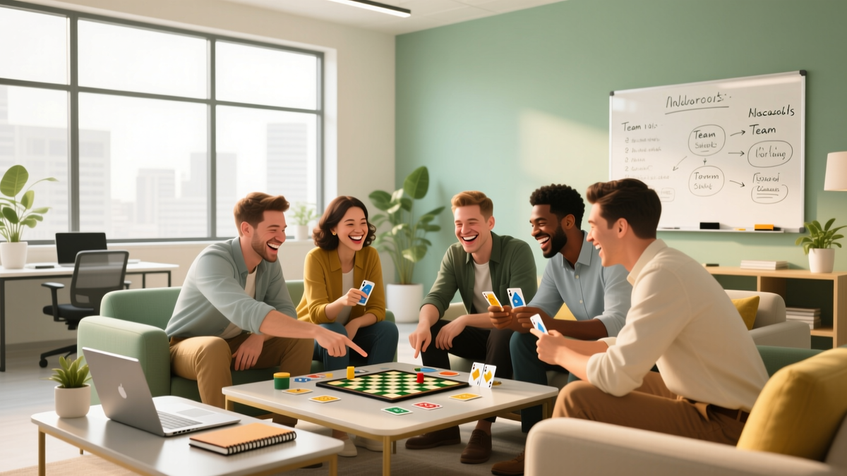 Networking Through Games: Boosting Workplace Relationships with Fun Team Building