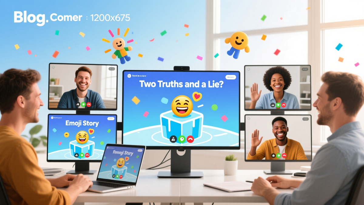 Virtual Ice Breaker Games: Boosting Engagement in Remote Teams