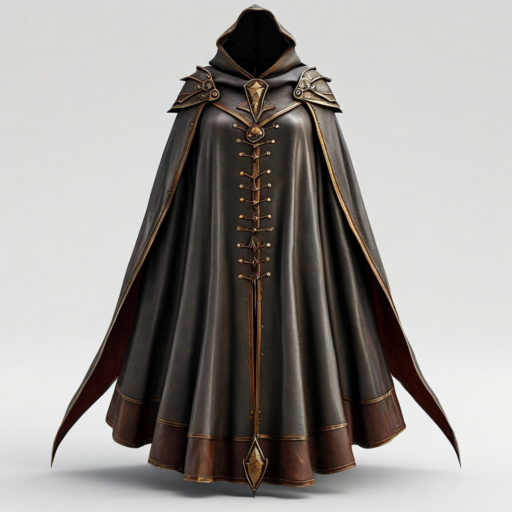 Leather Cloak of the Fallen Kingdom