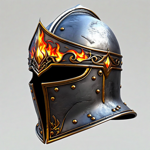 Flame Knight's Plate Helm