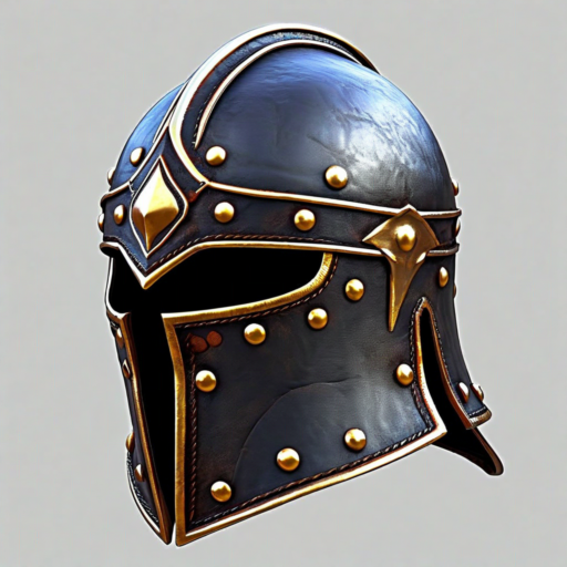 Leather Helm of the Fallen Kingdom