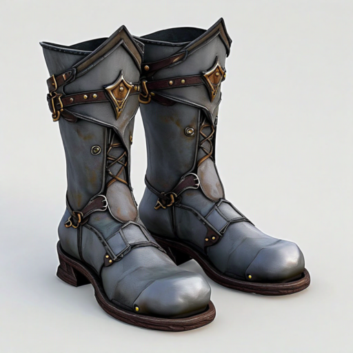 Grey Wolf Leather Boots