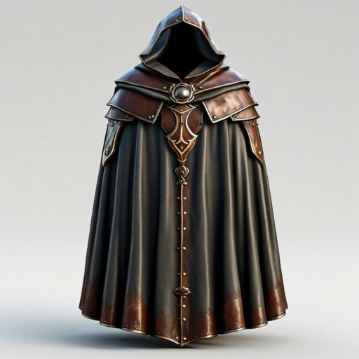 Ynitium Leather Cloak