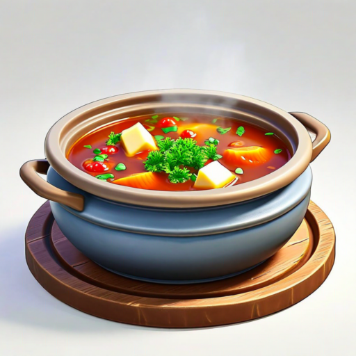 Filling Clear Soup