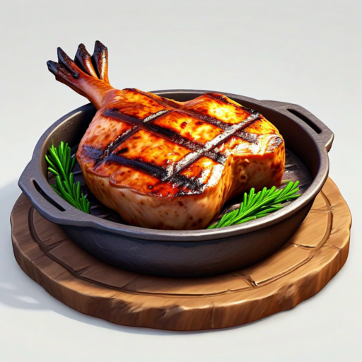Hearty Grilled Bird Meat