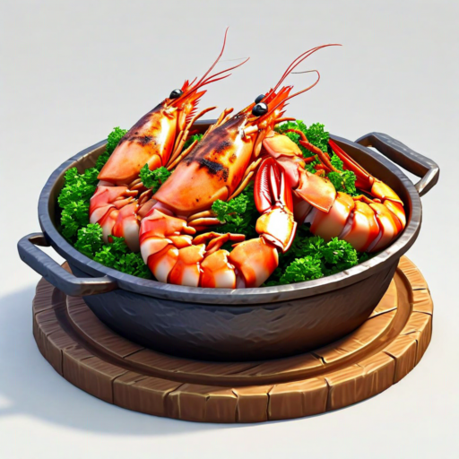 Filling Grilled Seafood
