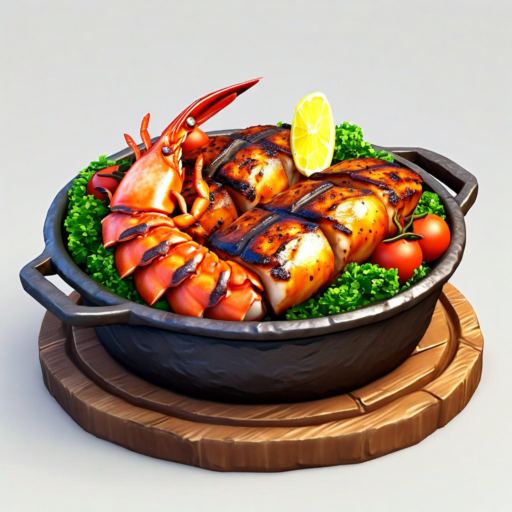 Hearty Grilled Seafood