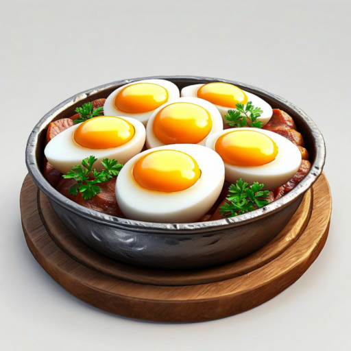 Filling Smoked Eggs