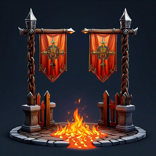 Flame Melting the Chains