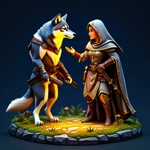 Wolf Protecting Hernand
