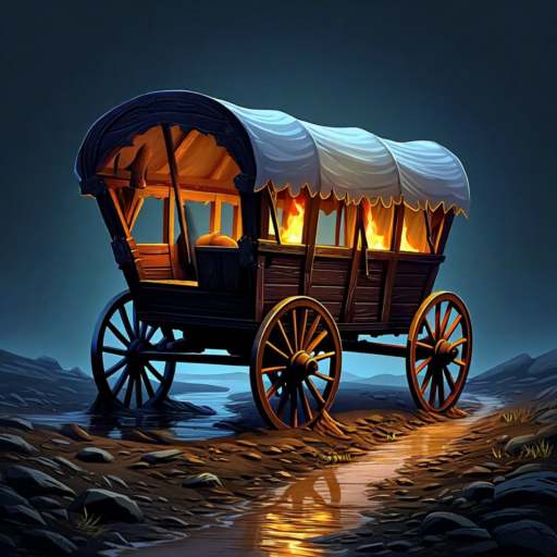 Wagon Stuck in the Mud
