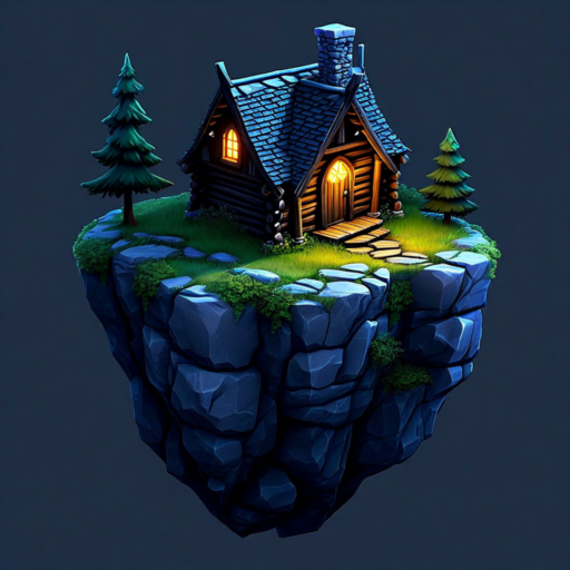 Abandoned Rocky Cliff Cabin
