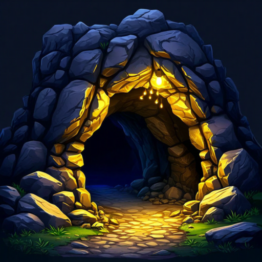 Gold cave