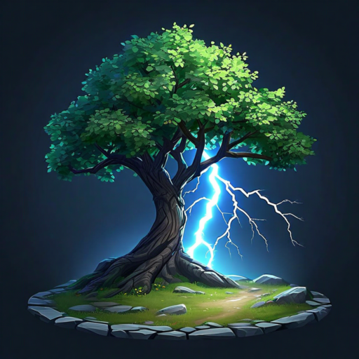 Memory Fragment - Lightning-Struck Tree