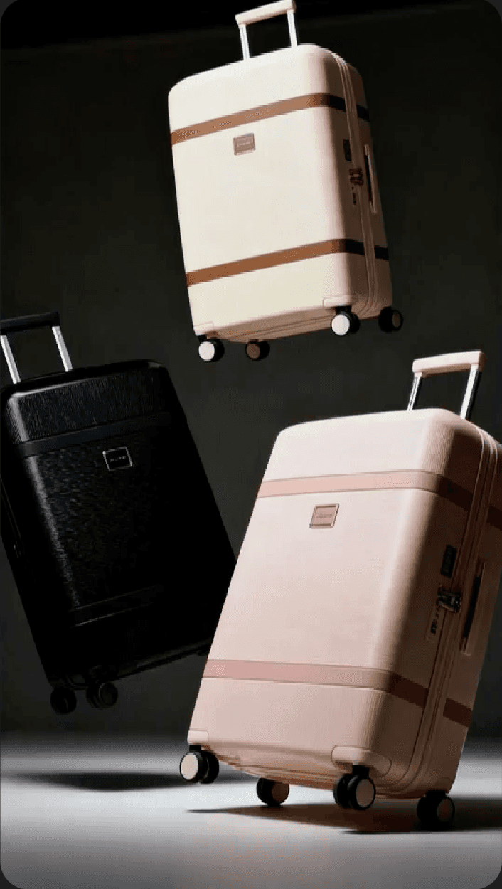 Floating Suitcases Travel